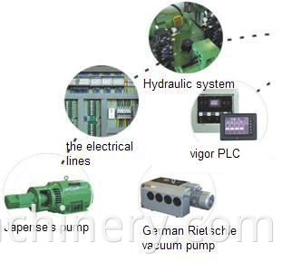 Máy giặt cao su làm việc máy giặt/ máy chân không/ máy cao su